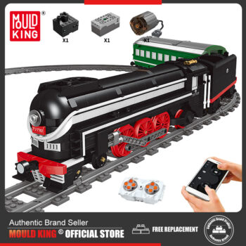 Mould King 12005 - RC SL7 Asia Express-Zug - 1873 Klemmbausteine