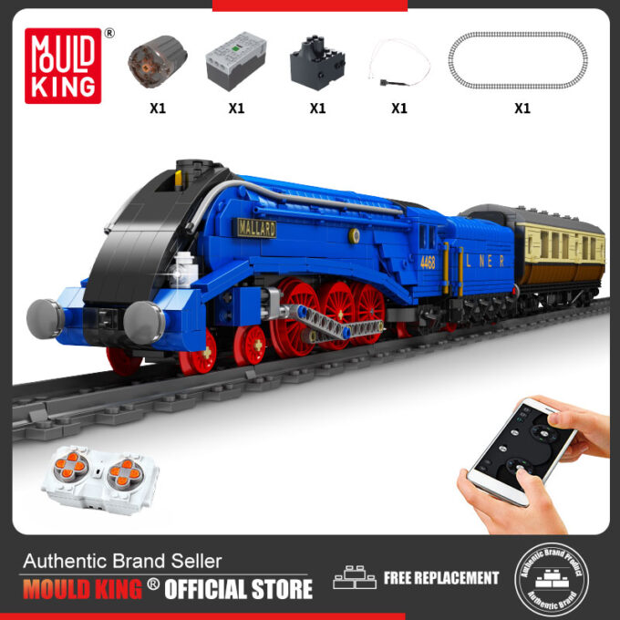 Mould King 12006 - RC Klasse A4 Pazifische Stockente - 2139 Klemmbausteine