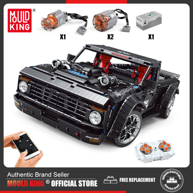 Mould King 13082 - RC Offroad-Truck - 3695 Klemmbausteine