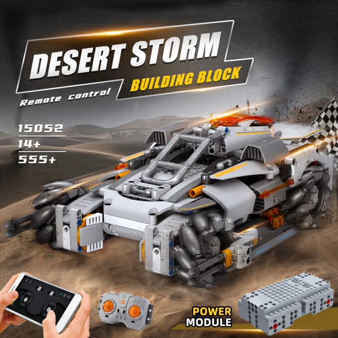 Mould King 15052 - RC Desert Storm - 555 Klemmbausteine – Bild 2