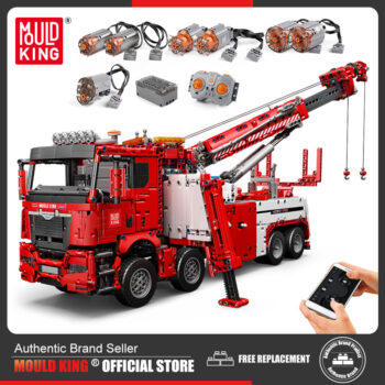 Mould King 17027 - RC Straßenrettung - 4883 Klemmbausteine