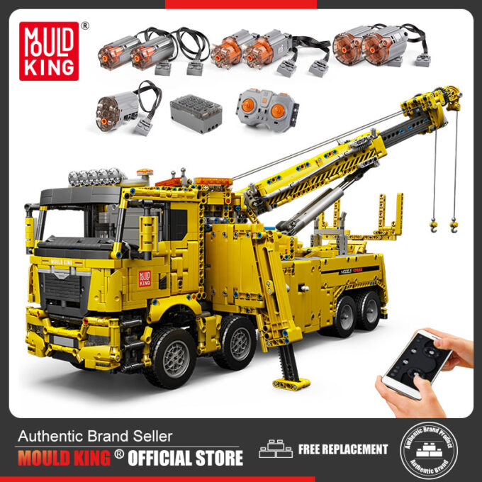 Mould King 17028 - RC Straßenrettung - 4883 Klemmbausteine