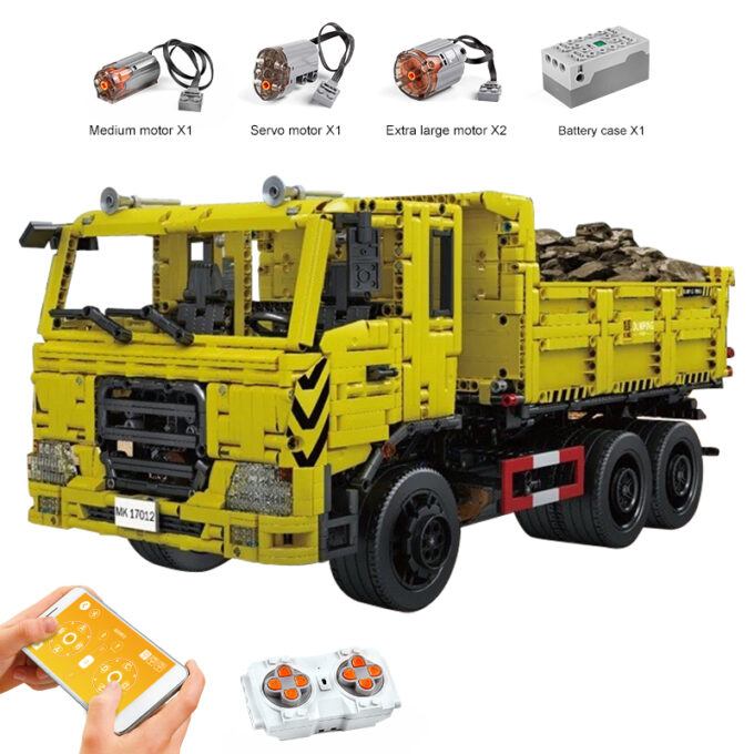 Mould King 19008 - RC-Abschleppwagen - 10966 Klemmbausteine – Bild 5