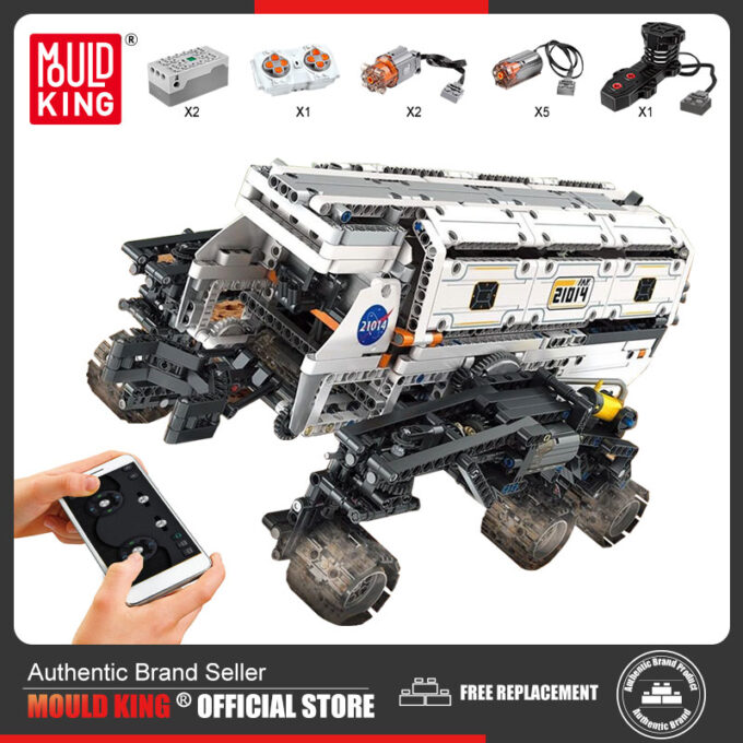 Mould King 21014 - RC Mars Explorer - 1608 Klemmbausteine