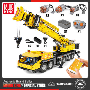 Mould King 17013H - RC Grove GMK-Kran - 4460 Klemmbausteine