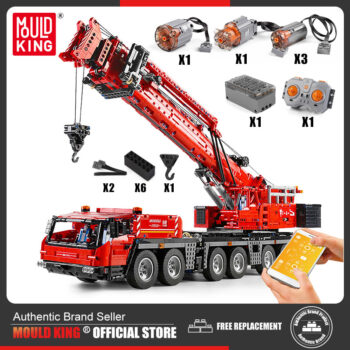 Mould King 17013 - RC Grove GMK-Kran - 4460 Klemmbausteine