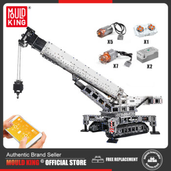 Mould King 17002 - Raupenkran 11200 - 4000 Klemmbausteine