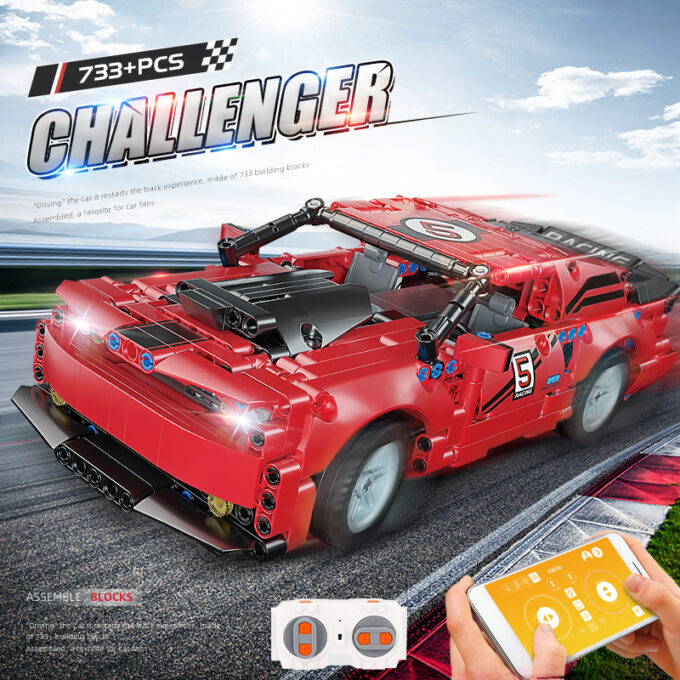Mould King 15017 - RC Challenger - 733 Klemmbausteine – Bild 2