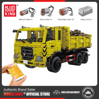 Mould King 17012 - RC Dreiwege-Muldenkipper - 3206 Klemmbausteine
