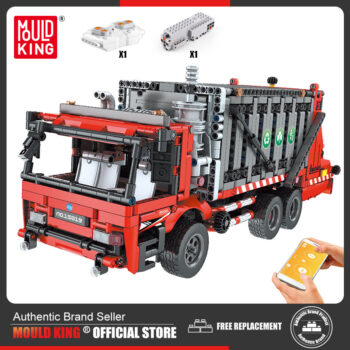 Mould King 15019 - RC Müllwagen - 1689 Klemmbausteine
