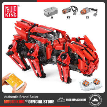 Mould King 20005 - RC Walking Panzer MK-HEXA -1608 Klemmbausteine