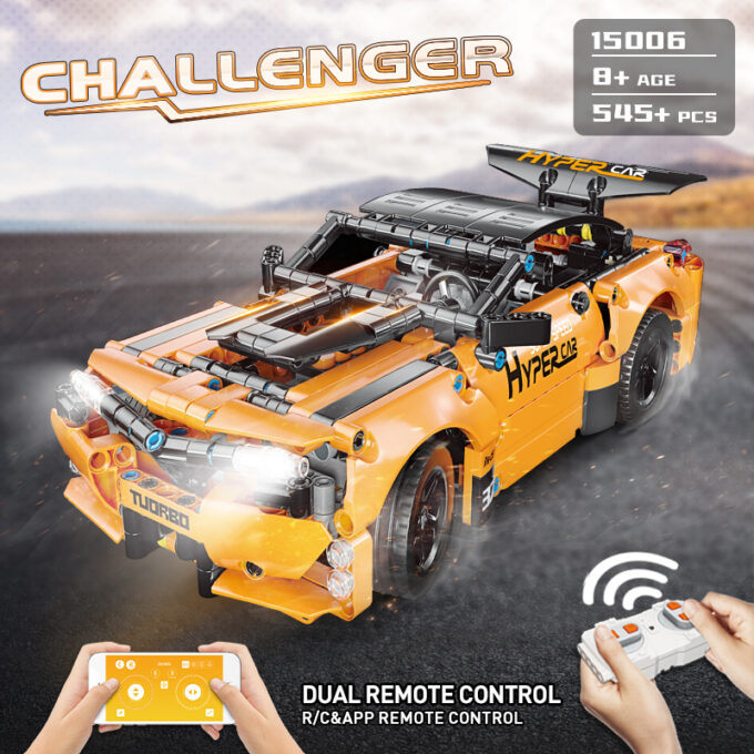 Mould King 15006 - RC Challenger - 545 Klemmbausteine – Bild 2