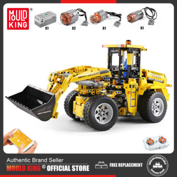Mould King 13122 - RC-PLANIERDOZER - 1582 Klemmbausteine