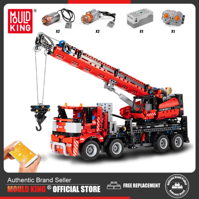 Mould King 17003 - All Terrain Rammplattform - 2828 Klemmbausteine