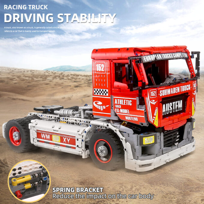 Mould King 13152 - RC Renntruck -2638 Klemmbausteine – Bild 3