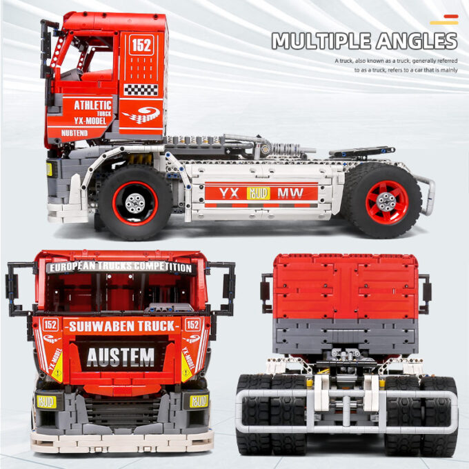 Mould King 13152 - RC Renntruck -2638 Klemmbausteine – Bild 5