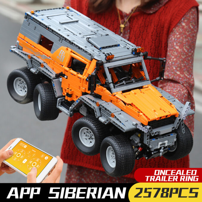 Mould King 13088 - RK 1:8 AUTOROS SCHAMANE - 2578 Klemmbausteine – Bild 5