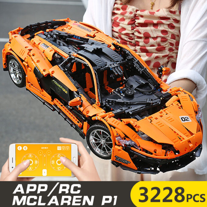 Mould king 13090 - Mclaren P1 - 3228 Klemmbausteine – Bild 2
