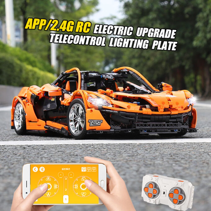 Mould king 13090 - Mclaren P1 - 3228 Klemmbausteine – Bild 5