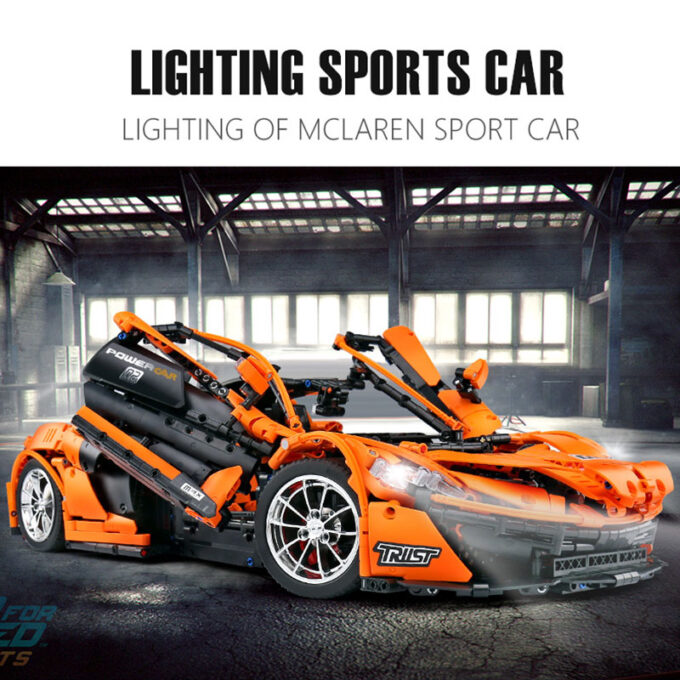 Mould king 13090 - Mclaren P1 - 3228 Klemmbausteine – Bild 6