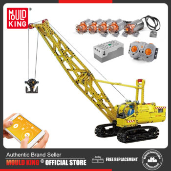 Mould King 17001 - RC-Raupenkran - 1205 Klemmbausteine