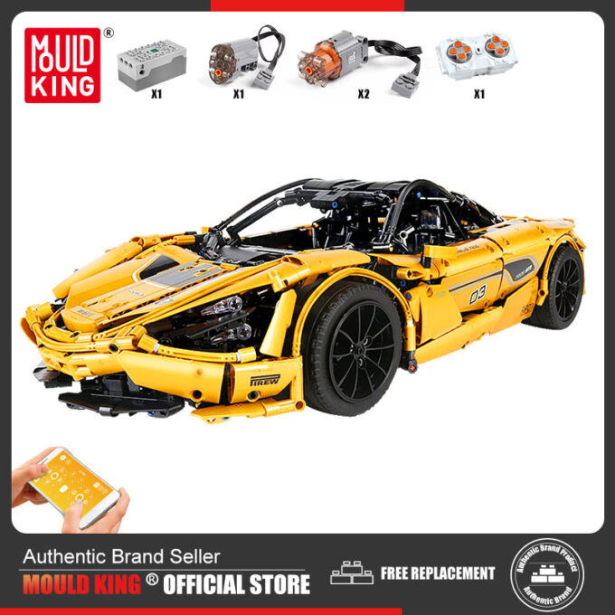 Mould King 13145 - 1:8 Mclaren 720S - 3149 Klemmbausteine