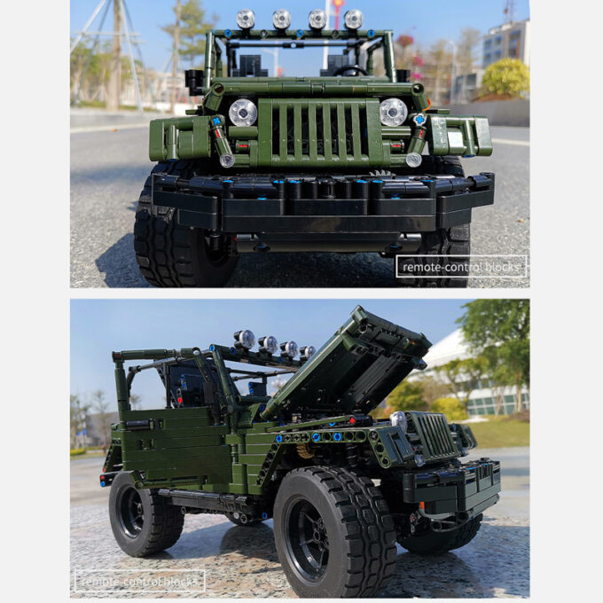 Mould King 13124 - 1:8 WRANGLER - 2096 Klemmbausteine – Bild 2