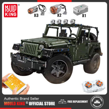 Mould King 13124 - 1:8 WRANGLER - 2096 Klemmbausteine