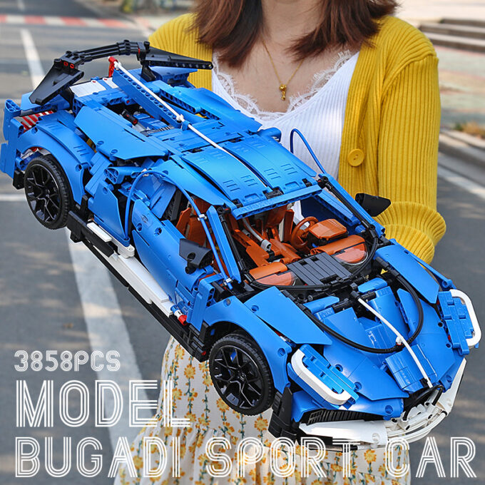 Mould King 13108 - 1:8 Mustang Hoonicorn - 2943 Klemmbausteine – Bild 2