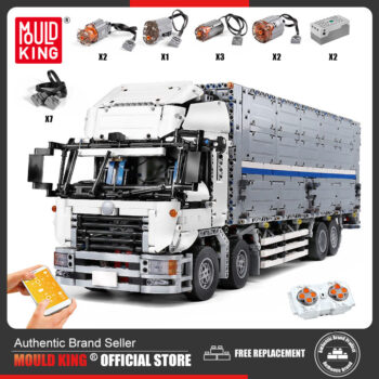 Mould King 13139 - RC Wing Body Truck - 4166 Klemmbausteine