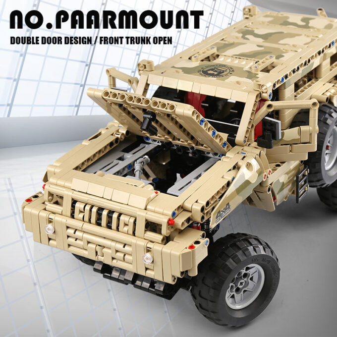 Mould King 13131 - 1:8 Paramount - 2018 Klemmbausteine – Bild 4