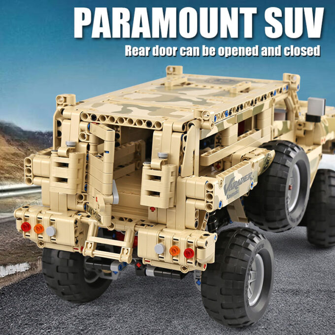 Mould King 13131 - 1:8 Paramount - 2018 Klemmbausteine – Bild 5