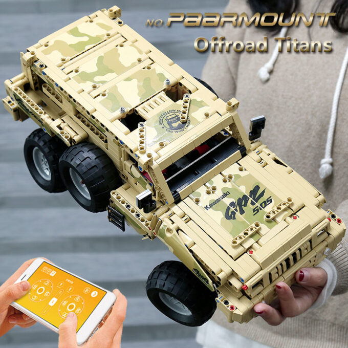 Mould King 13131 - 1:8 Paramount - 2018 Klemmbausteine – Bild 6