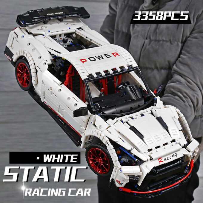 Mould King 13172 - Der Nismo Nissan GTR GT3 - 3358 Klemmbausteine – Bild 2