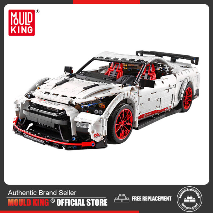 Mould King 13172 - Der Nismo Nissan GTR GT3 - 3358 Klemmbausteine