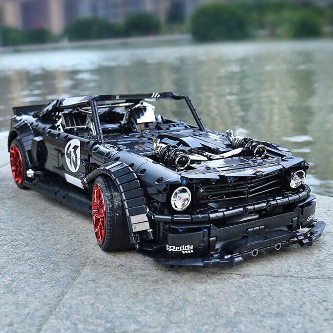 Mould King 13108 - 1:8 Mustang Hoonicorn - 2943 Klemmbausteine – Bild 10