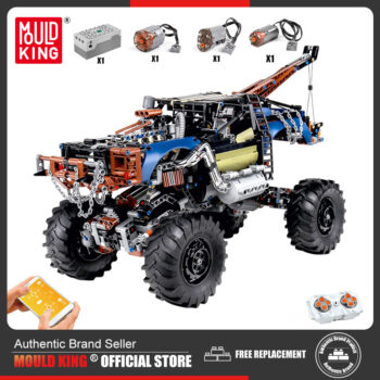 Mould King 18006 - RC Rebel Abschleppwagen - 1507 Klemmbausteine