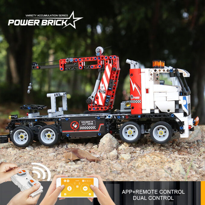 Mould King 15027 - RC Hindernisse beseitigen - 938 Klemmbausteine – Bild 5
