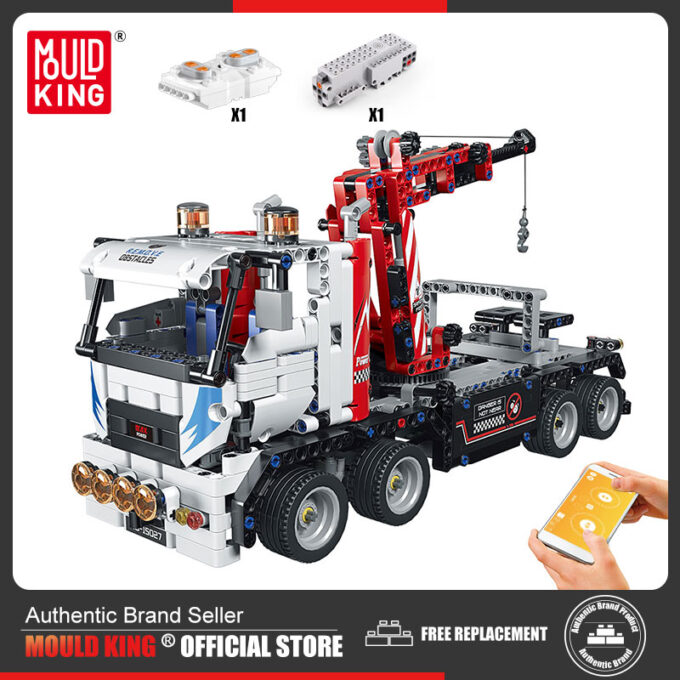 Mould King 15027 - RC Hindernisse beseitigen - 938 Klemmbausteine