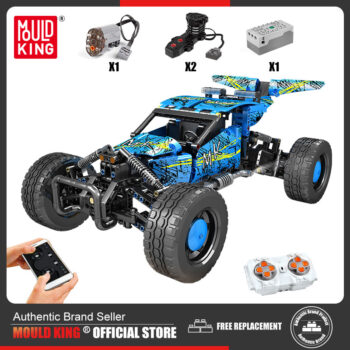 Mould King 18019A - RC Hurrikan - 708 Klemmbausteine