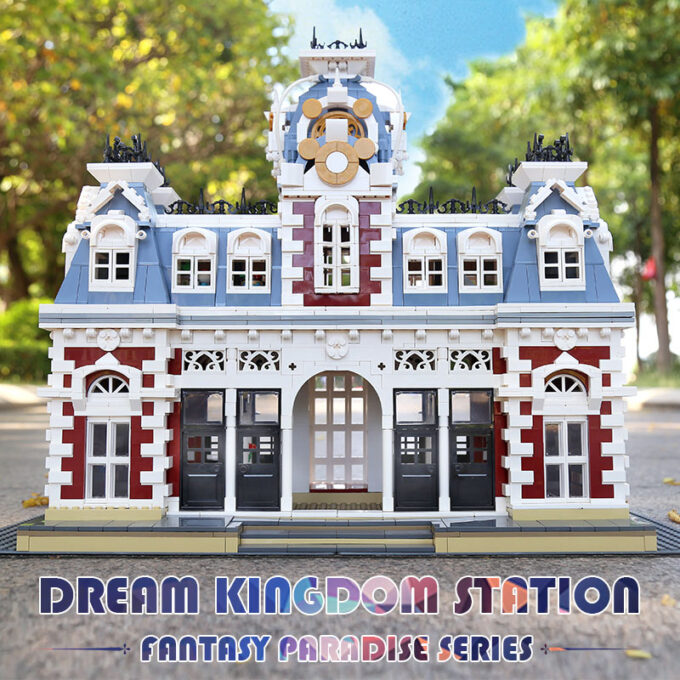 Mould King 11004 - Die Station des Traumlandes - 3132 Klemmbausteine – Bild 6