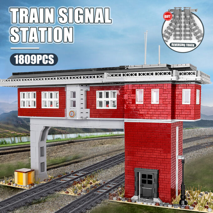 Mould King 12003 - Dampflokomotive RC QJ - 1552 Klemmbausteine – Bild 5
