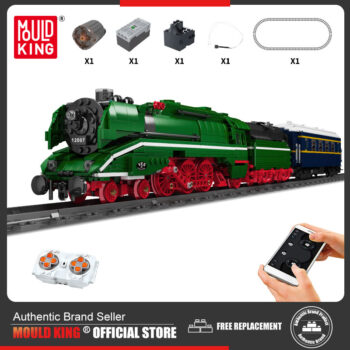 Mould King 12007 - RC BR18 201 Deutscher Express - 2348 Klemmbausteine
