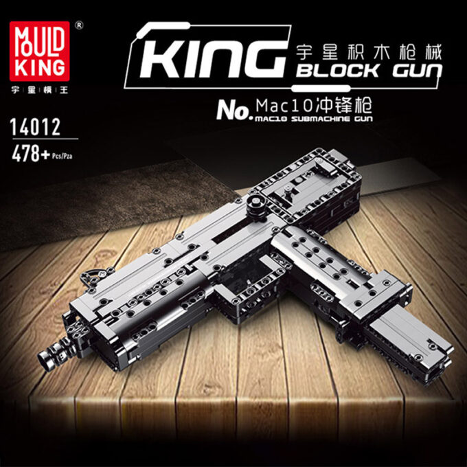 Mould King 14012 - Mac 10 - 478 Klemmbausteine