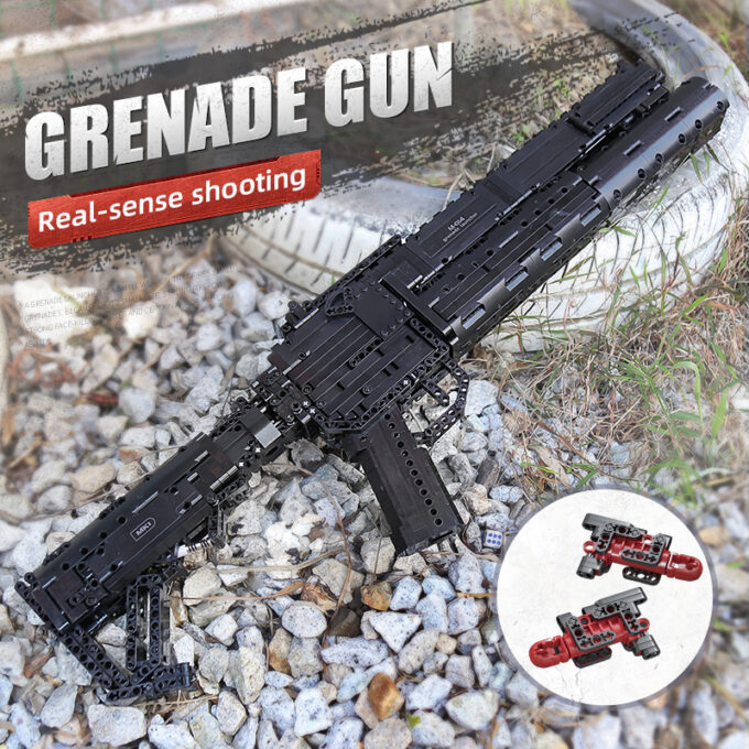 Mould King 14014 - Grenade Toygun - 1333 Klemmbausteine – Bild 5