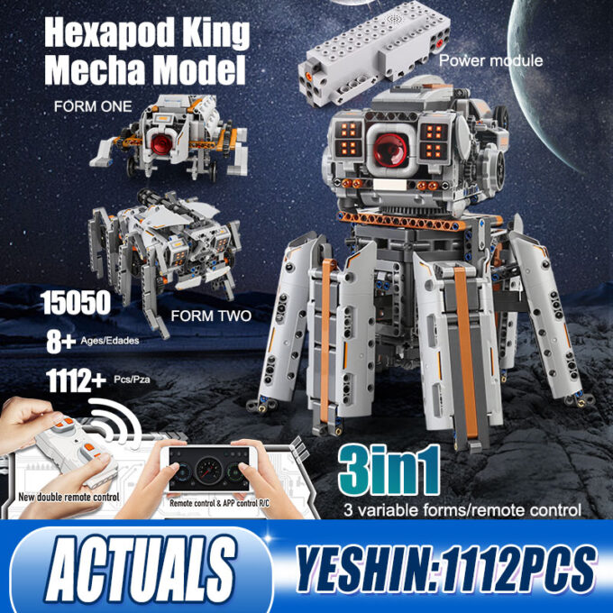 Mould King 15050 - Uranus Heka - 1112 Klemmbausteine