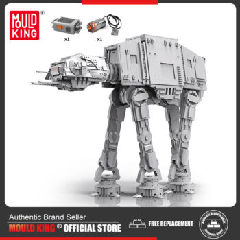 Mould King 21015 - Minifig Scale AT-AT mit Innenausstattung - 6919 Klemmbausteine