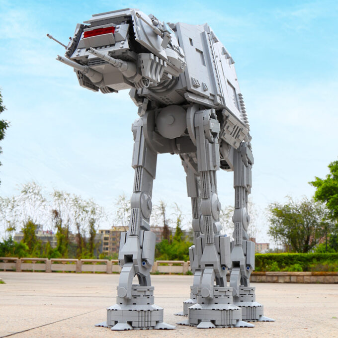 Mould King 21015 - Minifig Scale AT-AT mit Innenausstattung - 6919 Klemmbausteine – Bild 6