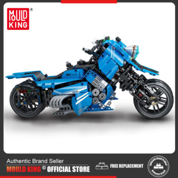 Mould King 23009 - Motorrad fliegen - 1536 Klemmbausteine