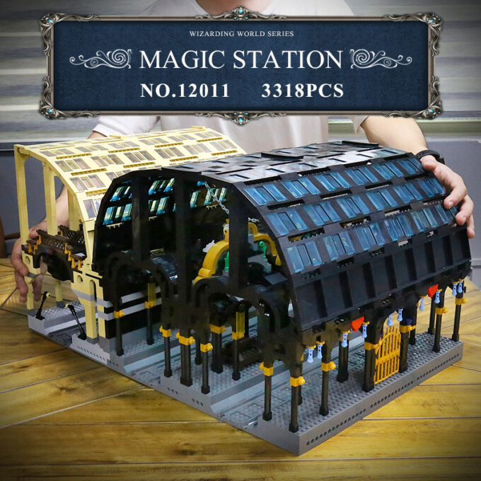 Mould King 12011 - Magic World Zauberstation - 3318 Klemmbausteine – Bild 5